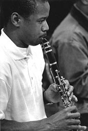 Man Playing Clarinet