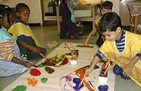Children Painting