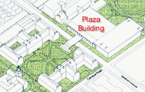 The Existing BC Campus Showing the Plaza Building