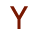 Y