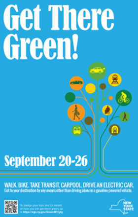 Celebrate Climate Week with the Get There Green 2021! Campaign Celebrate Climate Week with the Get There Green 2021! Campaign