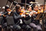 <p>Our violins section in unison.</p>