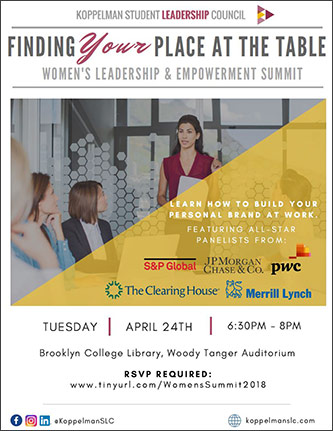 Finding Your Place at the Table - Women's Leadership & Empowerment Summit