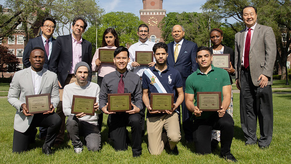 The faculty, and students of the Murray Koppelman School of Business