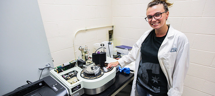 AREAC's 15,000-square-foot facility houses state-of-the-art equipment used to study aquatic organisms and their environments
