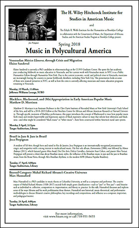 Music in Polycultural America