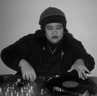 DJ Kuttin Kandi performing. Courtesy of Scratch Academy