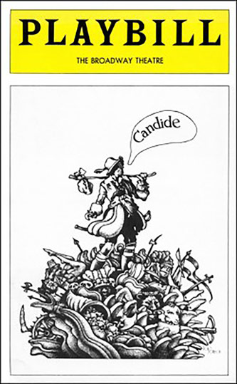 <em>Candide</em> Playbill, 1956