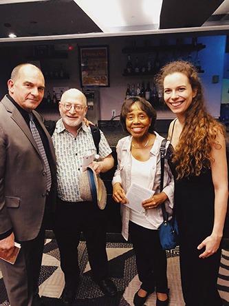 Pascal Rioult, Aaron Jay Kernis, Tania León and Polina Nazaykinskaya