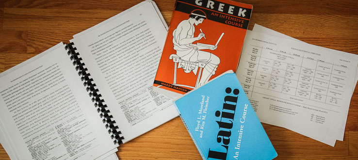 Our textbooks, now widely used, were designed and written specifically for the institute.