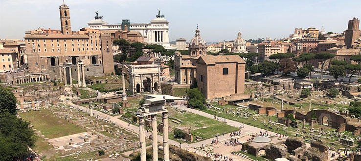 Roman Forum taken by director Lucas Rubin