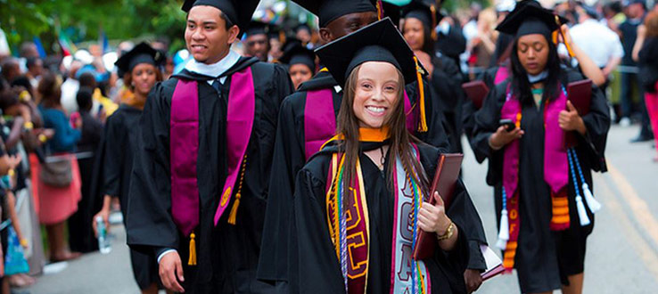 Our international graduates have a global perspective.