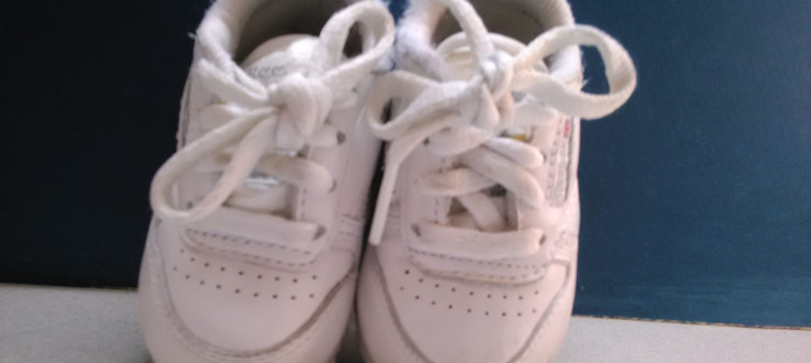 A child's first steps are celebrated and supported in the Infants Room.