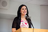 <p>Susan Davis, Conservatory of Music, recipient of the Award for Excellence in Teaching for a Full-Time Faculty Member</p>