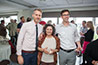 <p>Reception: Matthew Burgess, Elaine Brooks, and James Davis, English</p>