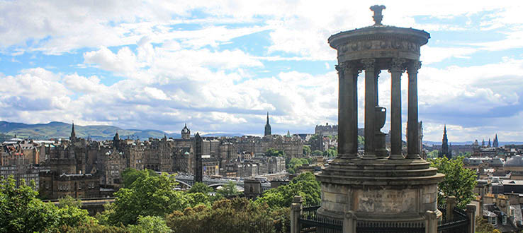 Edinburgh provides a wonderfully cinematic backdrop for your studies.