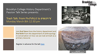 Flyer for Trash Talk: From Papyrus to Privy