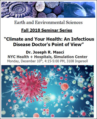 Climate and Your Health: An Infectious Disease Doctor's Point of View