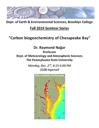 Carbon Biogeochemistry of Chesapeake Bay
