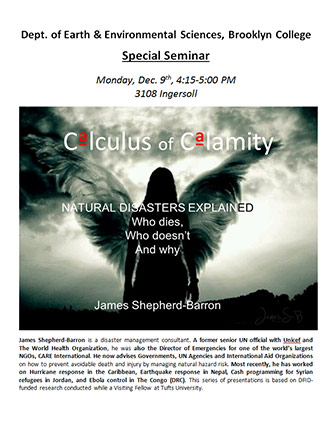 Calculus of Calamity - Natural Disasters Explained: Who Dies, Who Doesn't, and Why