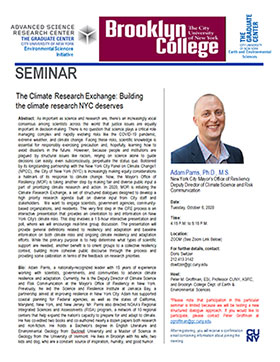The Climate Research Exchange: Building the Climate Research NYC Deserves