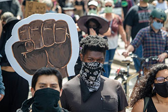 Black Lives Matter rally (Flickr/David Geitgey Sierralupe).