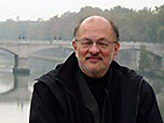 The late Robert Viscusi, director of the Ethyle R. Wolfe Institute for the Humanities, 1993–2019.