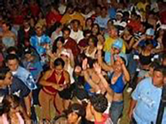 Reggaeton party in San Juan, Puerto Rico