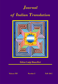 <em>Journal of Italian Translation,</em> by Ed. Luigi Bonaffini