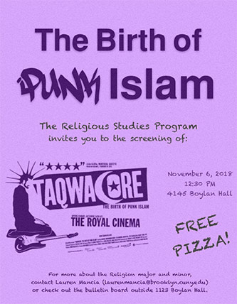 Poster for <em>The Birth of Punk Islam</em>
