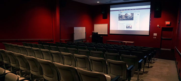 State-of-the-art screening rooms.