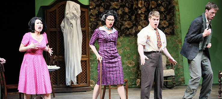 Student actors tap into deep emotions for our highly regarded on-campus performances.
