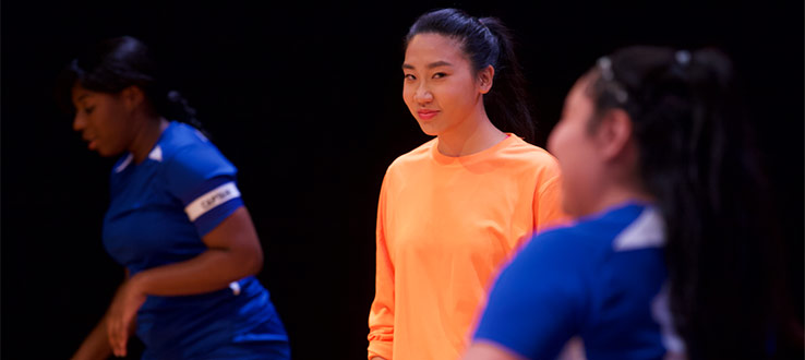 'The Wolves' by Sarah DeLappe. Faculty comprised of working professional actors, directors, and casting directors.