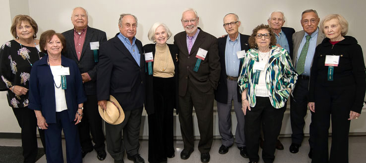 Our alumni remain connected to the college in their years after graduating.