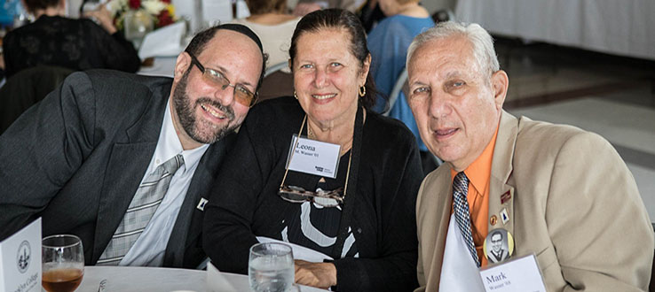 Events on campus allow old friends to reconnect and reminisce. 