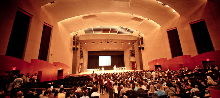 Whitman Hall hosts our most exciting performances.