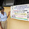 Sitrat Bassey at a clinic in her village near Lagos, Nigeria.