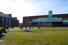 West Quad: The West Quad Center is one of the latest additions to Brooklyn College. The building and the big grassy quads pictured here and in the previous photo are some of the least sustainable features of the campus.