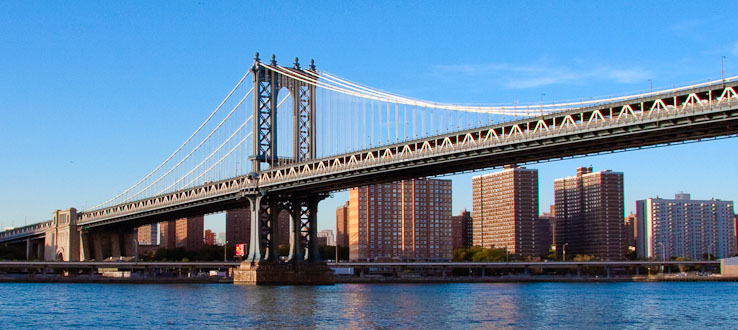 Manhattan is at your doorstep.
