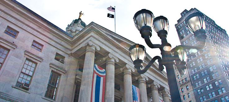 Brooklyn’s dignified Borough Hall is the borough’s oldest public building.