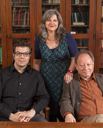 Brooklyn College's new Guggenheim Fellows: Ben Lerner, Erin Courtney '03 M.F.A., and Professor Emeritus Louis Asekoff.