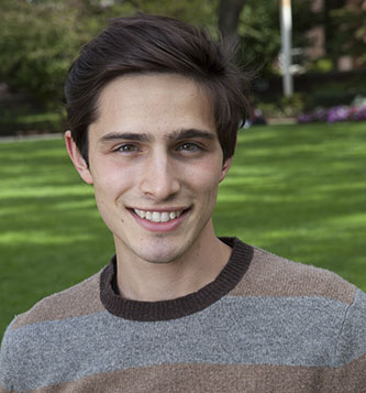 Gaul Porat '14, a senior majoring in film production, interned at Straight Up Films this summer.