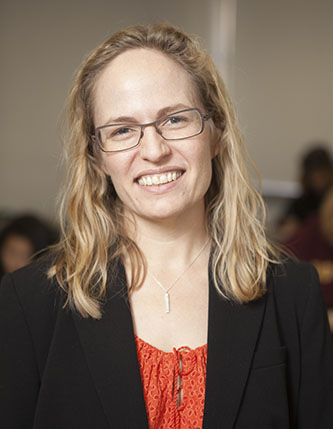 <p>Amy Hughes, theater professor. </p>