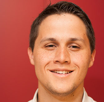 <p>Senior Sean Blair </p>