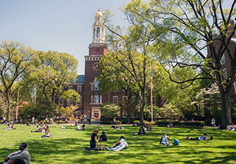 The Brooklyn College main quadrangle.