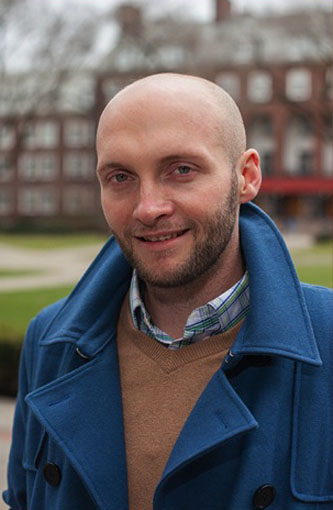 Chris Martin, winner of a Fulbright fellowship.