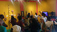 <p>At the Jamaica Music Museum, a tour guide shows BLMI Jamaica’s long musical roots, including the creation of reggae.</p>