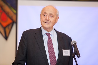 Leonard Tow '50 (pictured) and his wife Claire '52 have been generous supporters of Brooklyn College for over two decades, donating millions through their organization, The Tow Foundation.