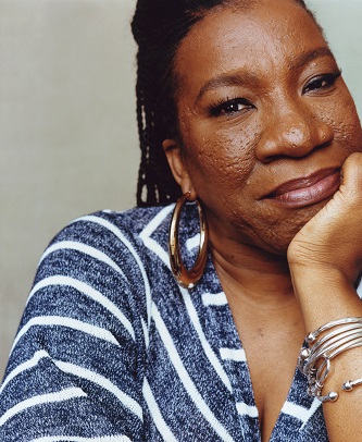 The 2019 recipient of the Brooklyn College Honorary Doctor of Humane Letters Tarana Burke.