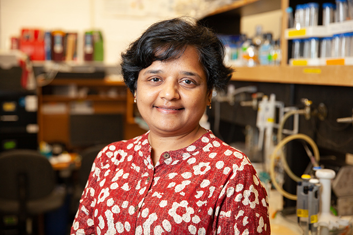 Biology Professor Anjana Saxena 